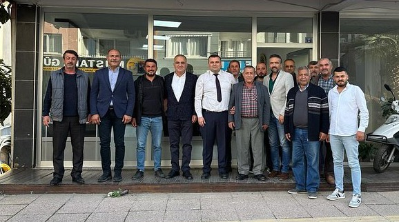 CHP Anamur Belediye Başkan  aday adayı Karan'dan STK'lara ziyaret..