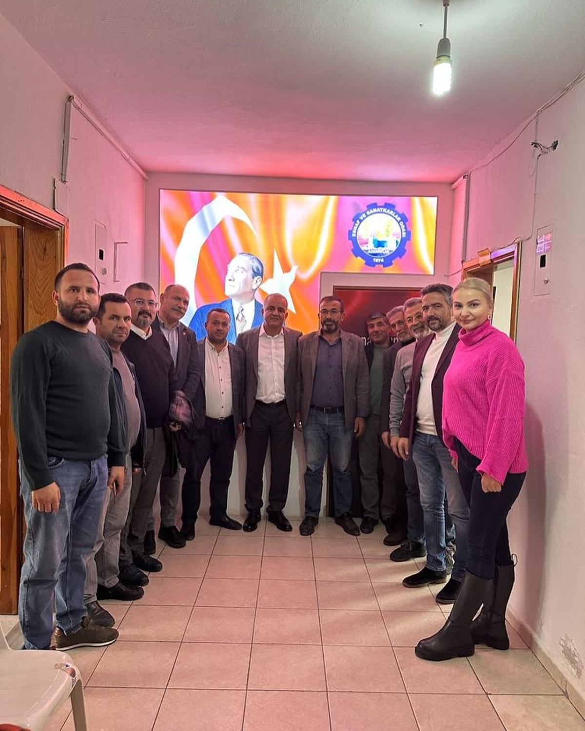 CHP Anamur Belediye Başkan  aday adayı Karan'dan STK'lara ziyaret..