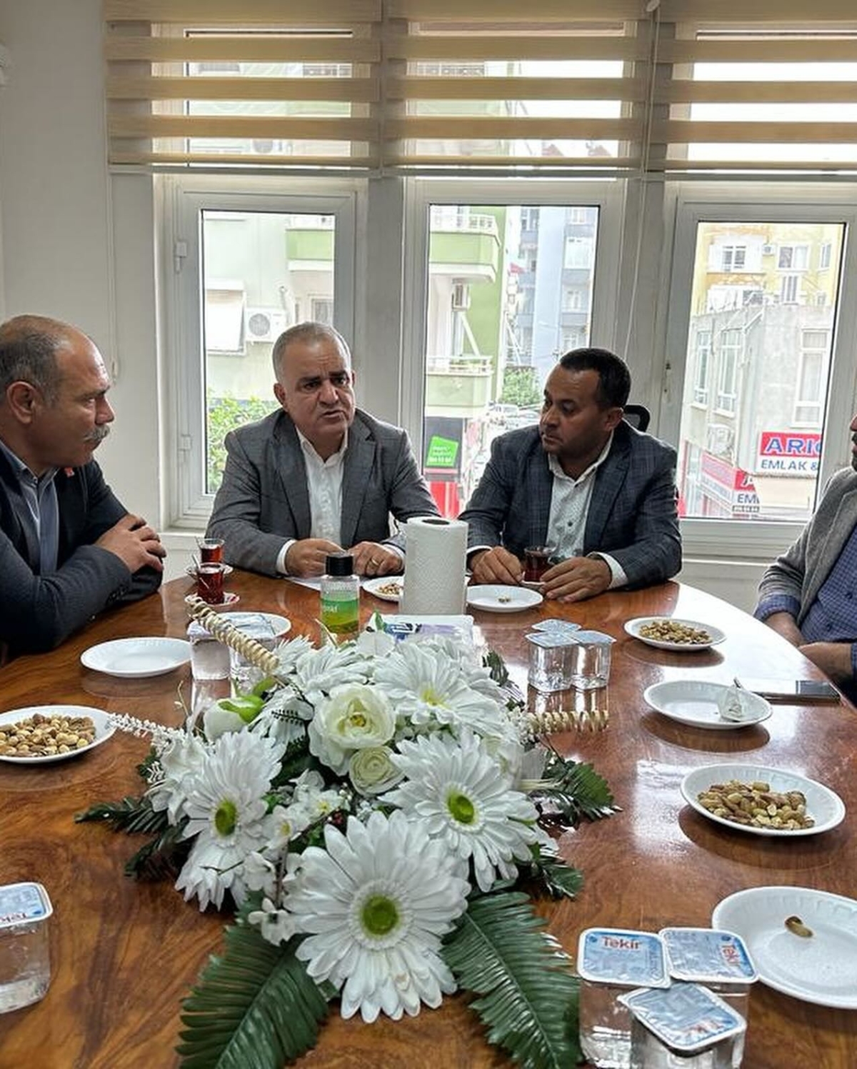 CHP Anamur Belediye Başkan  aday adayı Karan'dan STK'lara ziyaret..