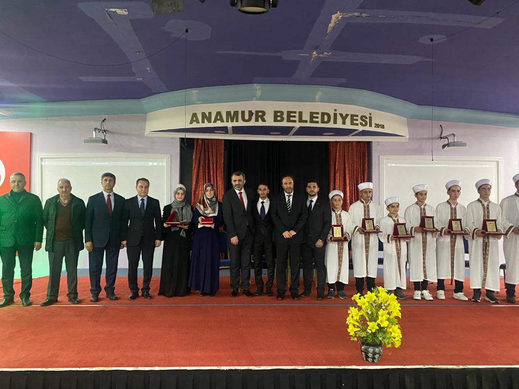 Anamur İlçe Müftülüğü Hafızlık İcazet Merasimi Düzenledi