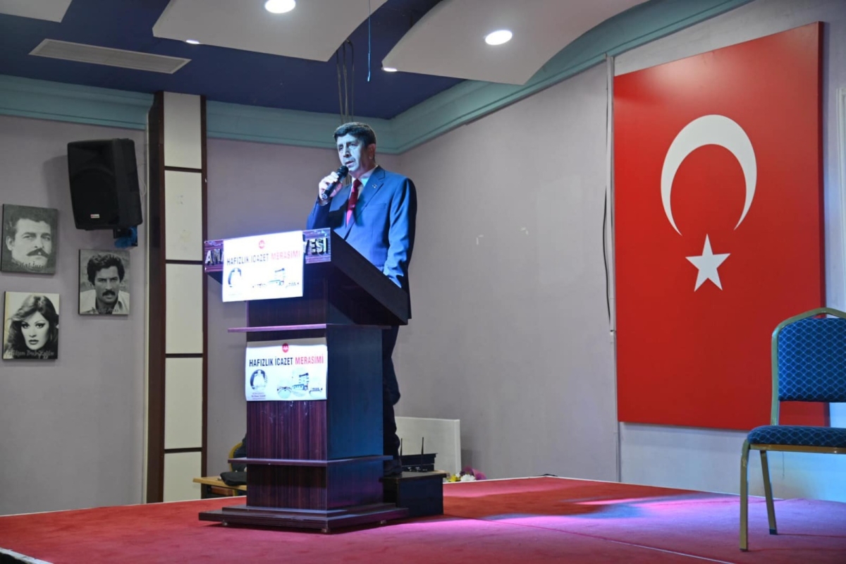 Anamur İlçe Müftülüğü Hafızlık İcazet Merasimi Düzenledi