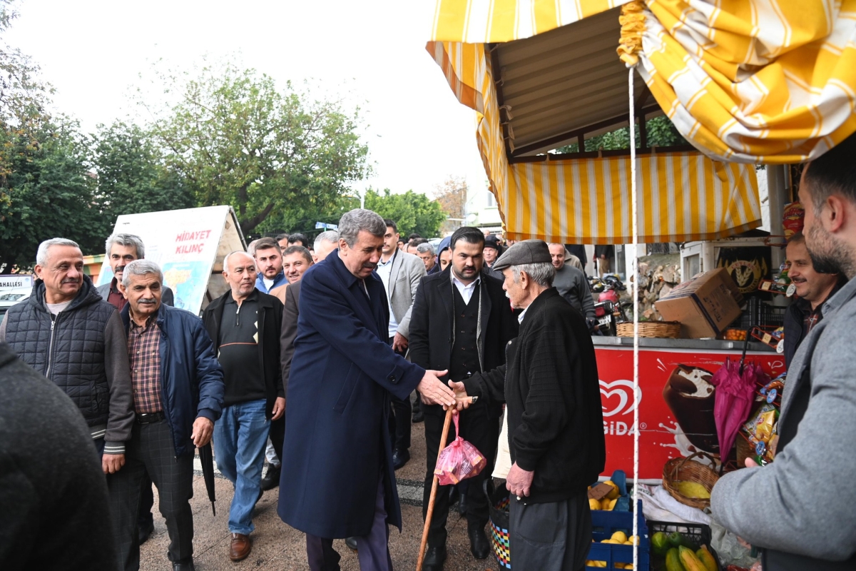Başkan KILINÇ Halkla Kucaklaşmaya Devam Ediyor..