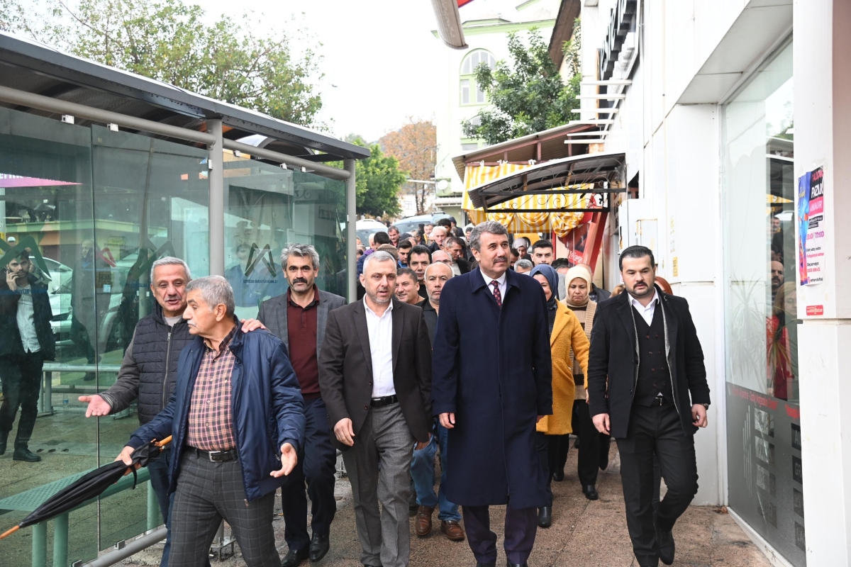 Başkan KILINÇ Halkla Kucaklaşmaya Devam Ediyor..