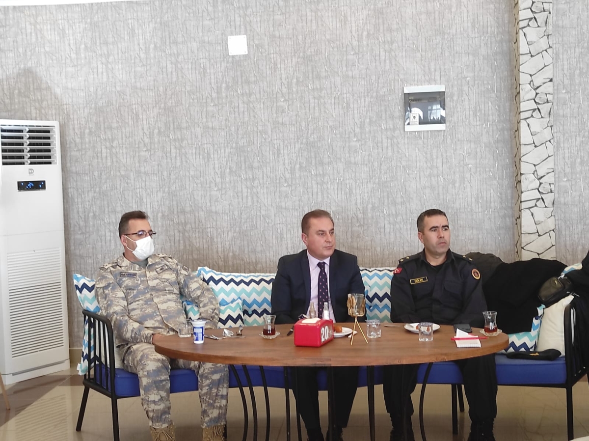 CHP Anamur Belediye Başkan Adayı Durmuş Deniz, İlçe Kaymakamı ve Siyasi Partileri Ziyaret Etti.