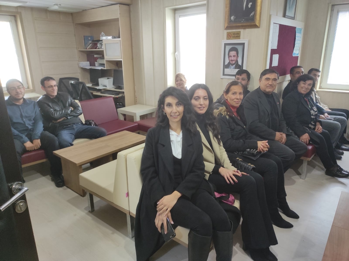 CHP Anamur Belediye Başkan Adayı Durmuş Deniz, İlçe Kaymakamı ve Siyasi Partileri Ziyaret Etti.