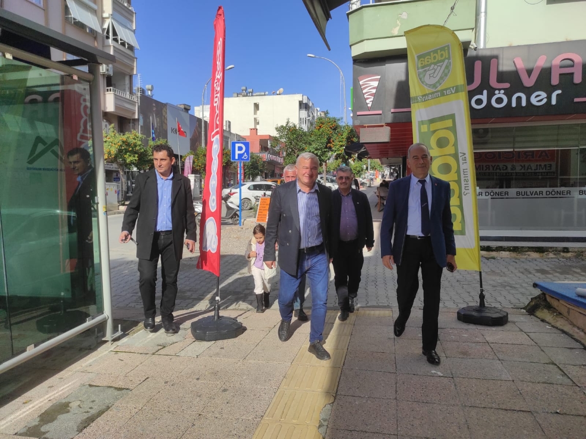 CHP Anamur Belediye Başkan Adayı Durmuş Deniz Seçime yönelik çalışmalarına hız verdi.