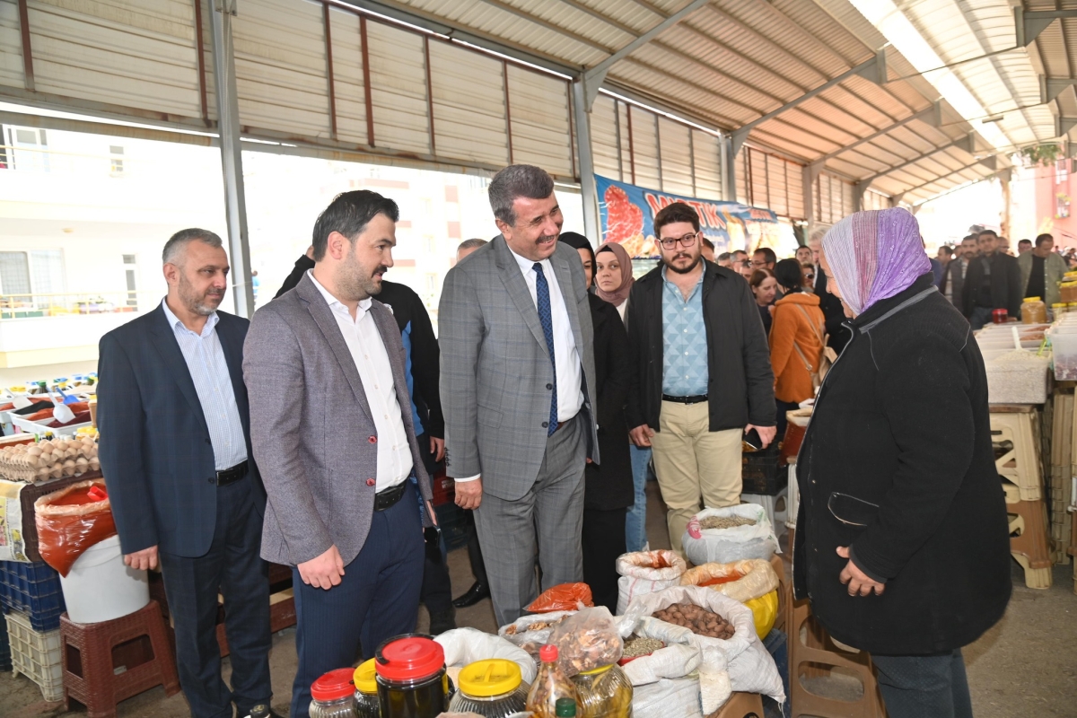 Başkan Kılınç Cumhur İttifakı Olarak Pazar Esnafını Ziyaret etti.