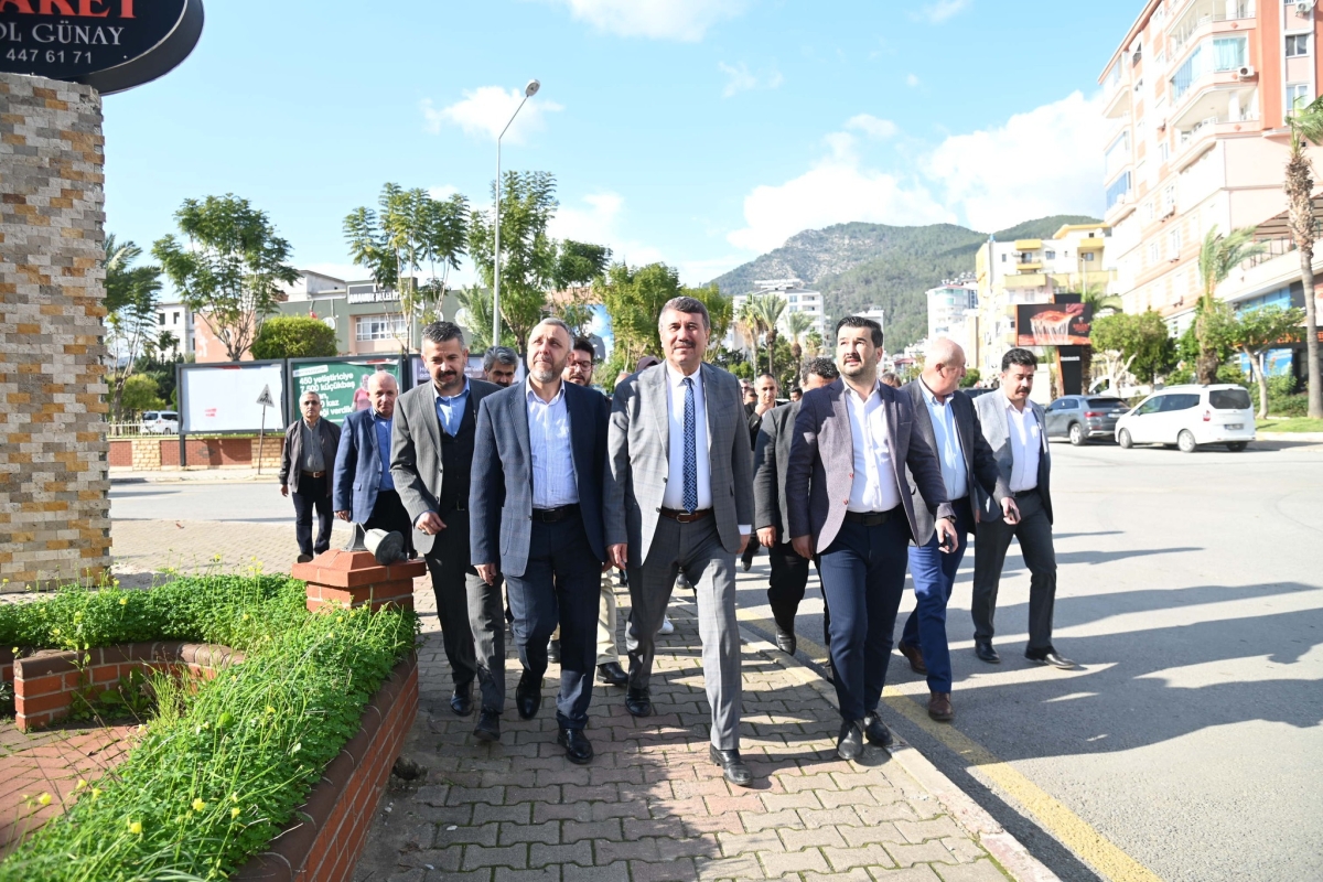 Başkan Kılınç Cumhur İttifakı Olarak Pazar Esnafını Ziyaret etti.