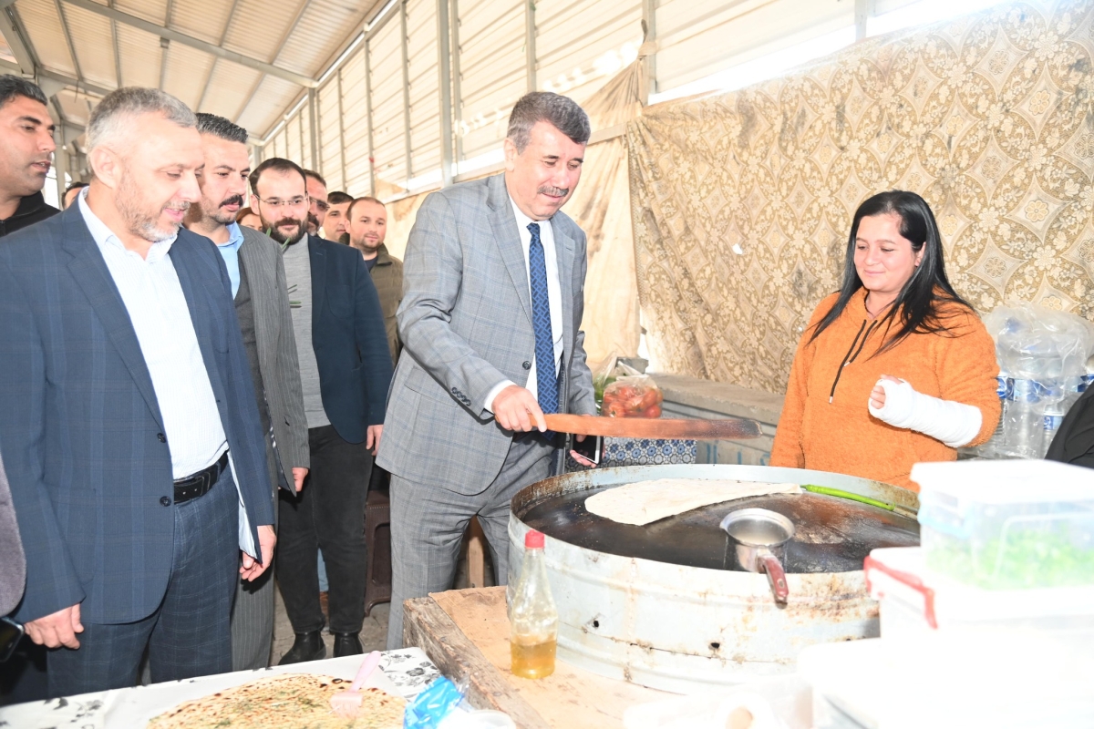 Başkan Kılınç Cumhur İttifakı Olarak Pazar Esnafını Ziyaret etti.