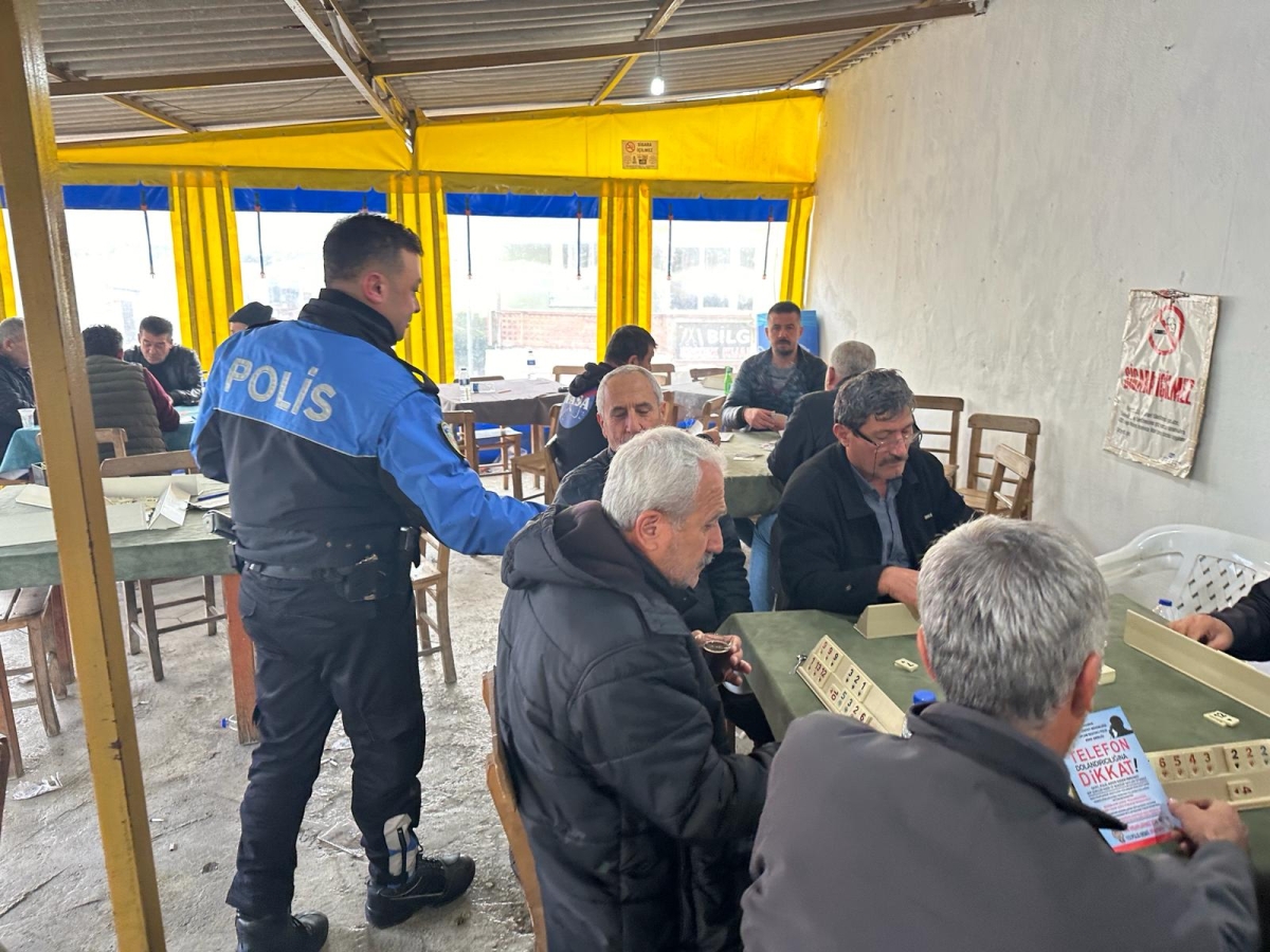 Anamur’da Polis Vatandaşı Telefon Dolandırıcılığına Karşı Uyardı..