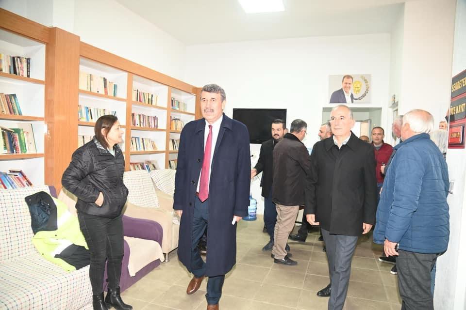 Cumhur ittifakının Adayı Kılınç, CHP İlçe Başkanlığına da Ziyarette Bulundu..