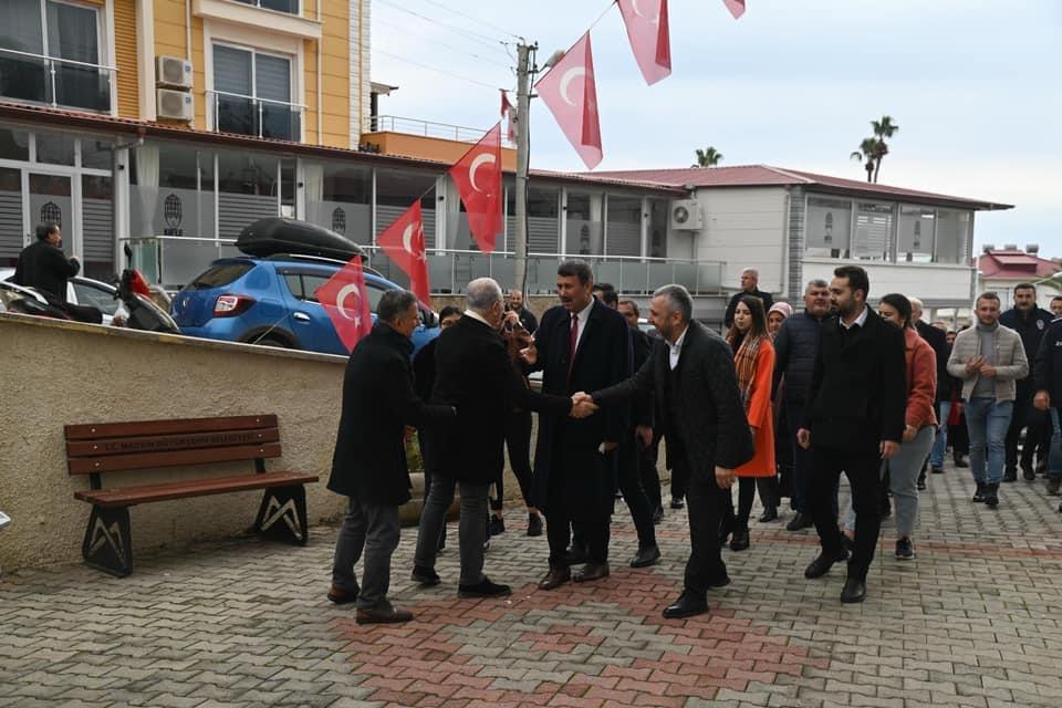 Cumhur ittifakının Adayı Kılınç, CHP İlçe Başkanlığına da Ziyarette Bulundu..