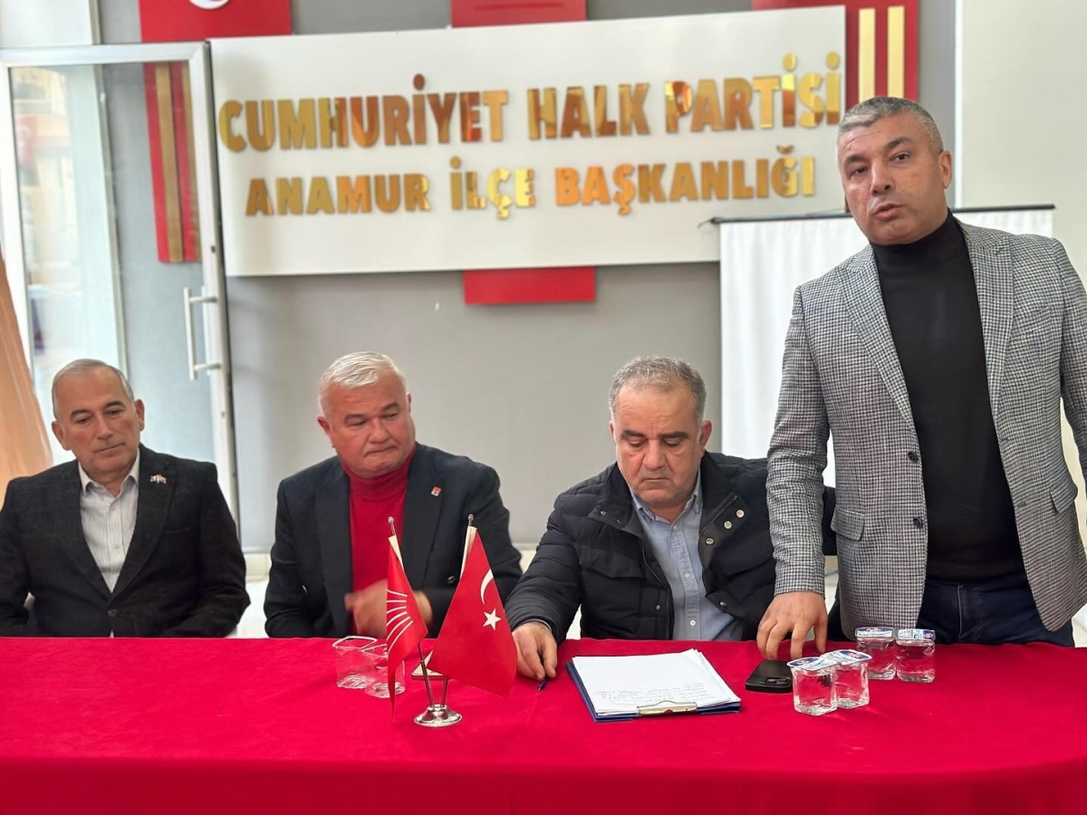 Anamur CHP’de Kırgınlık Yok, Dayanışma Var.!