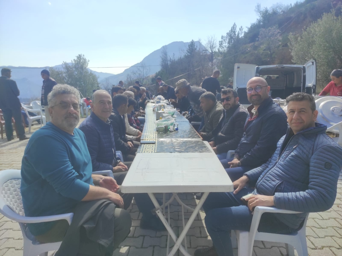Durmuş Deniz; Ektiğinin hasadını biçiyor..