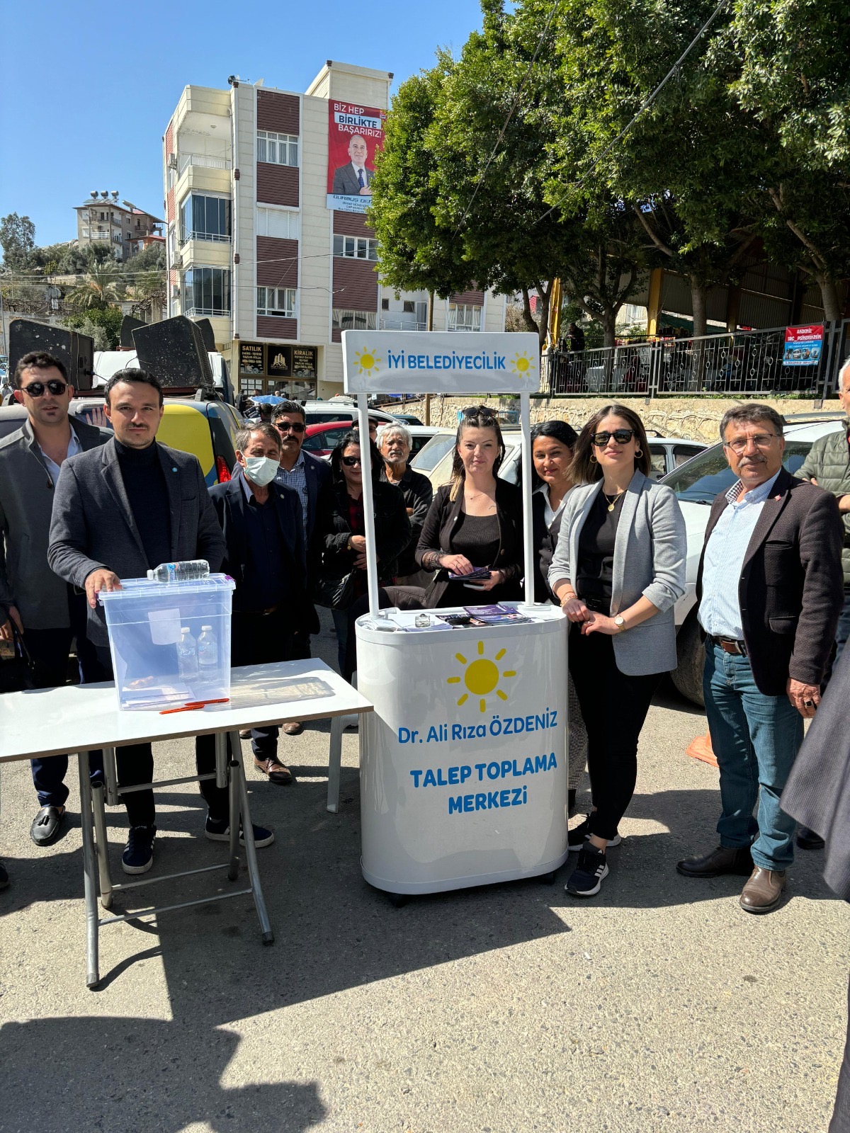 İYİ Parti Anamur’da Tam Kadro Sahada