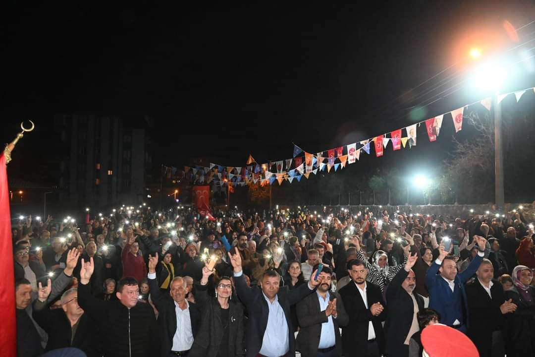 Bahçelievler Mahallesi’nde Miting Gibi Karşılama