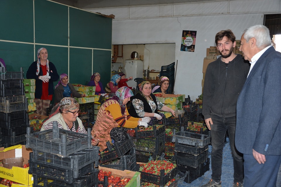 Cumhur İttifakı Adayı Mustafa ÇETİNKAYA’dan Bozyazı D-400’de Esnaf Ziyareti..