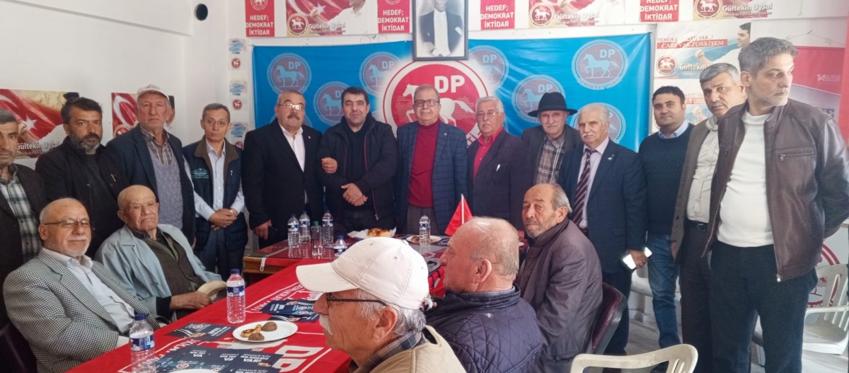 DP Anamur Belediye Başkan Adayı KARAMAN Gazetecileri Ziyaret Etti.