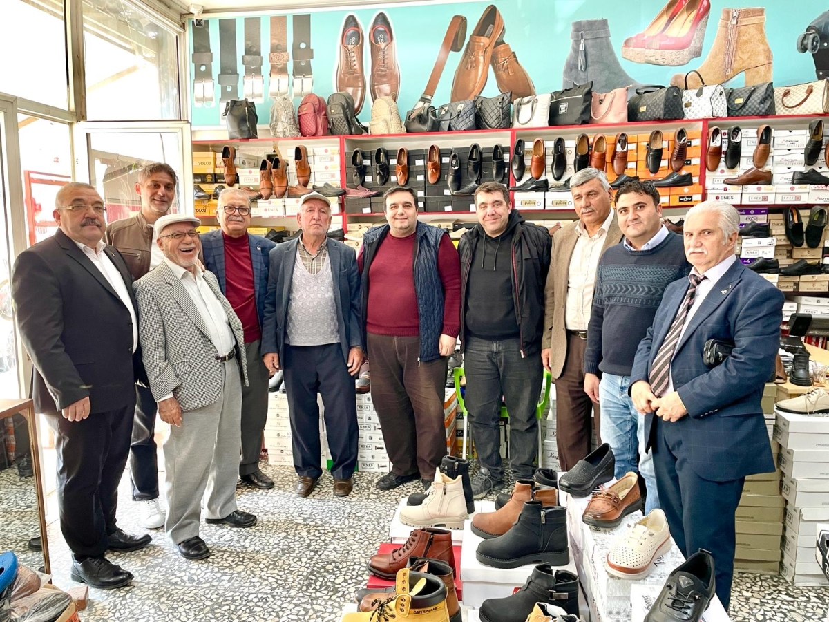 DP Anamur Belediye Başkan Adayı KARAMAN Gazetecileri Ziyaret Etti.