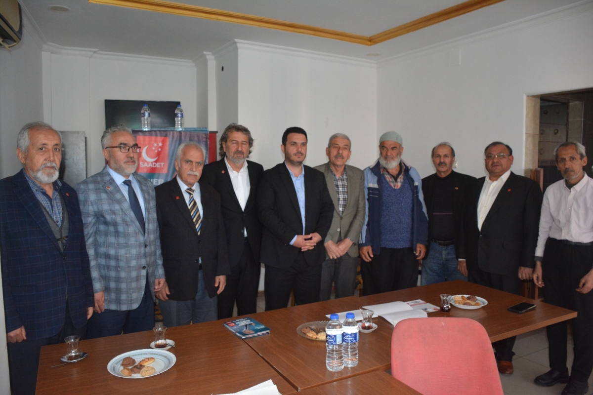 Saadet Partisi Büyükşehir, Anamur ve Bozyazı Belediye Başkan Adayını Tanıttı..