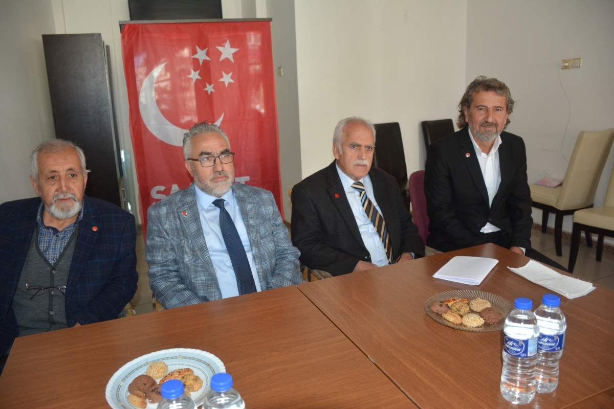 Saadet Partisi Büyükşehir, Anamur ve Bozyazı Belediye Başkan Adayını Tanıttı..