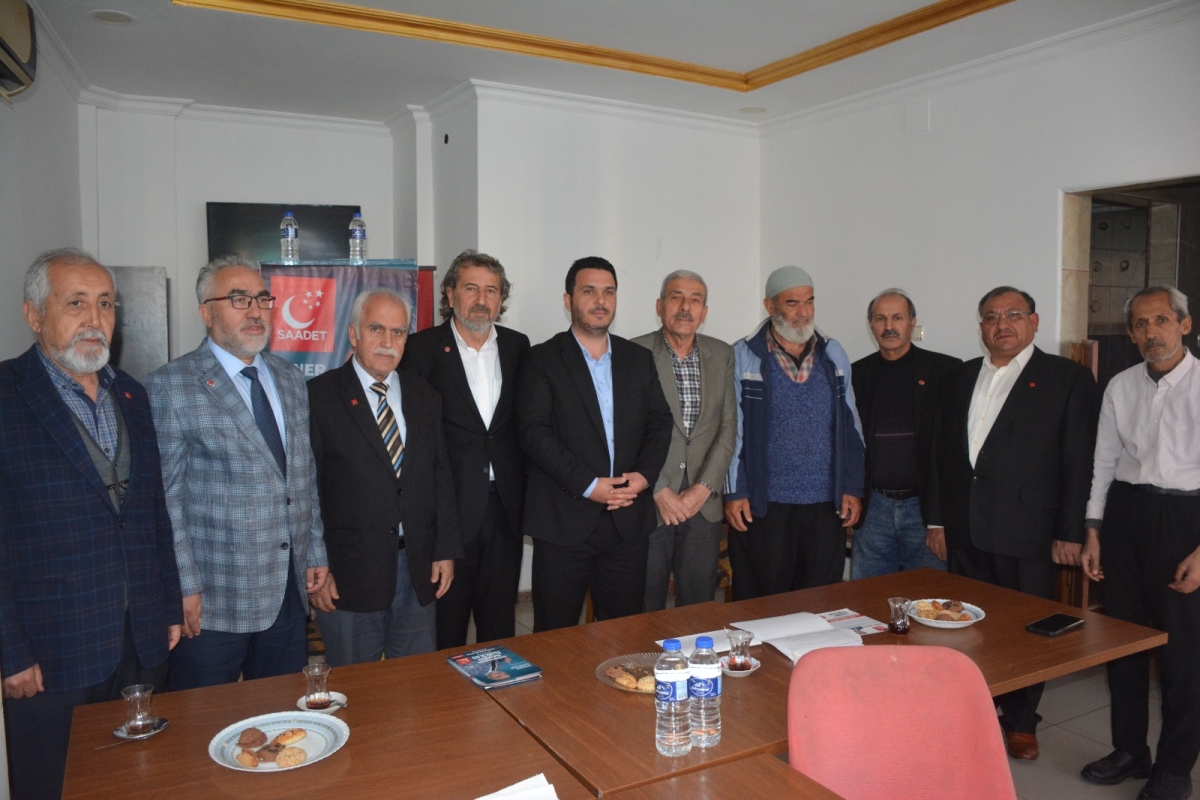 Saadet Partisi Büyükşehir, Anamur ve Bozyazı Belediye Başkan Adayını Tanıttı..