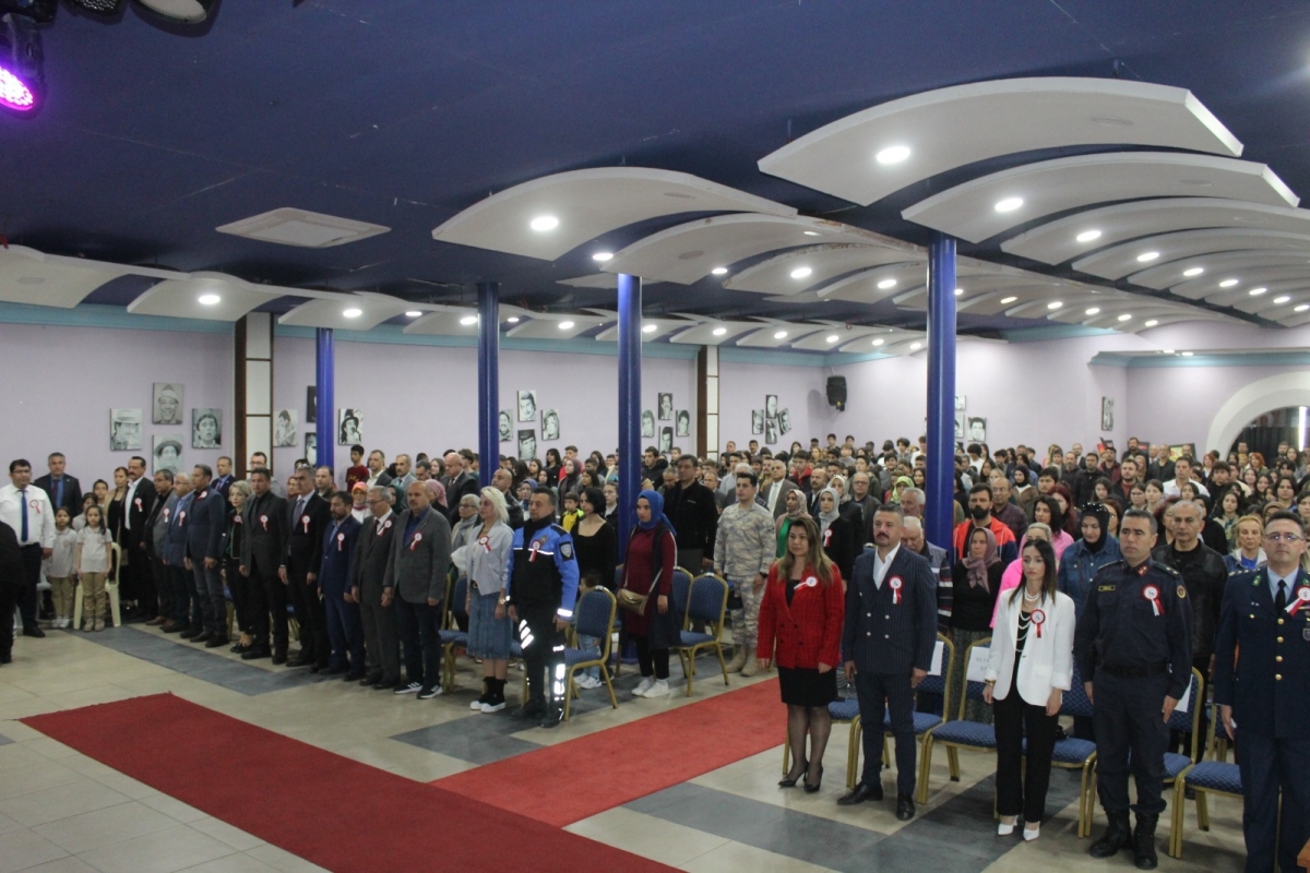 Anamur’da12 Mart İstiklal Marşının Kabulü ve M. Akif ERSOY’u Anma Programı Düzenlendi.