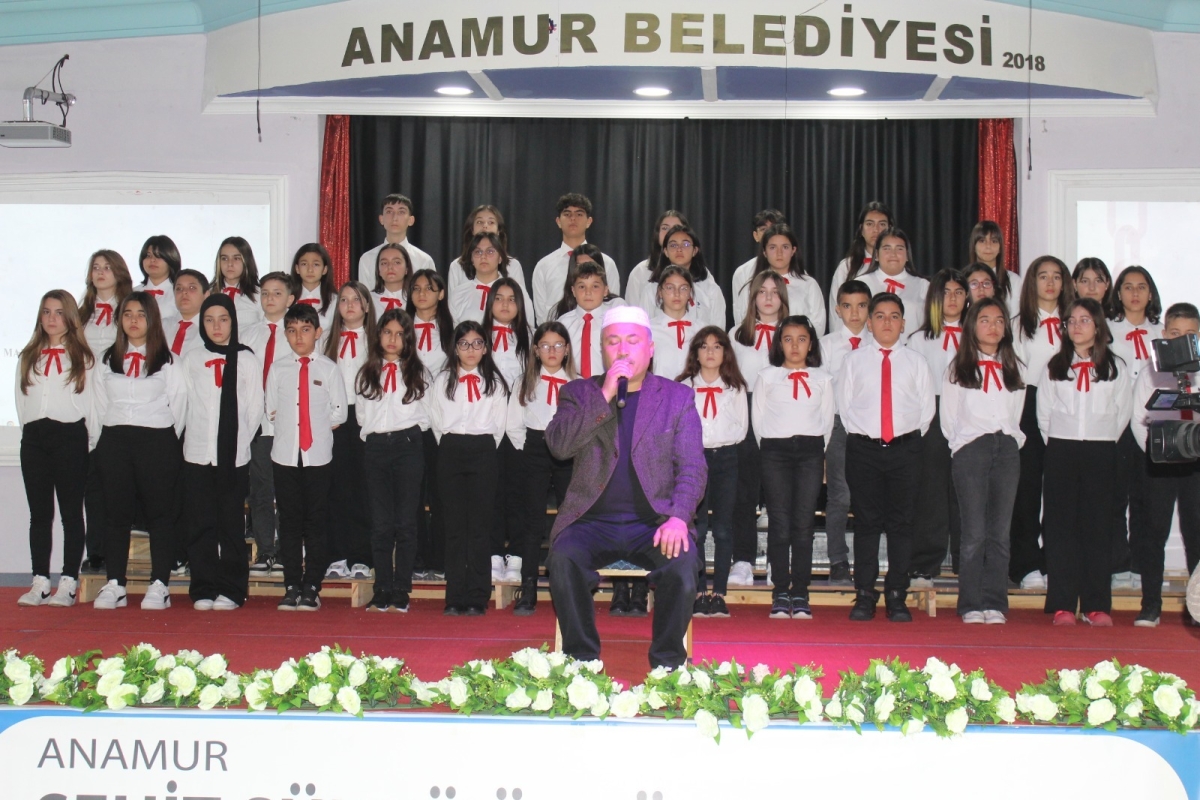 Anamur’da12 Mart İstiklal Marşının Kabulü ve M. Akif ERSOY’u Anma Programı Düzenlendi.