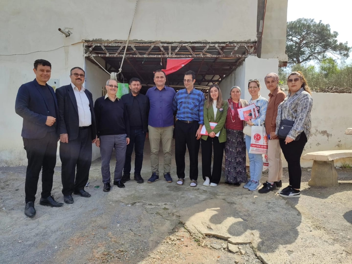 Cumhur İttifakı Bozyazı Belediye Meclis Üyesi Adayları Dört Koldan Saha Çalışması Yapıyor..