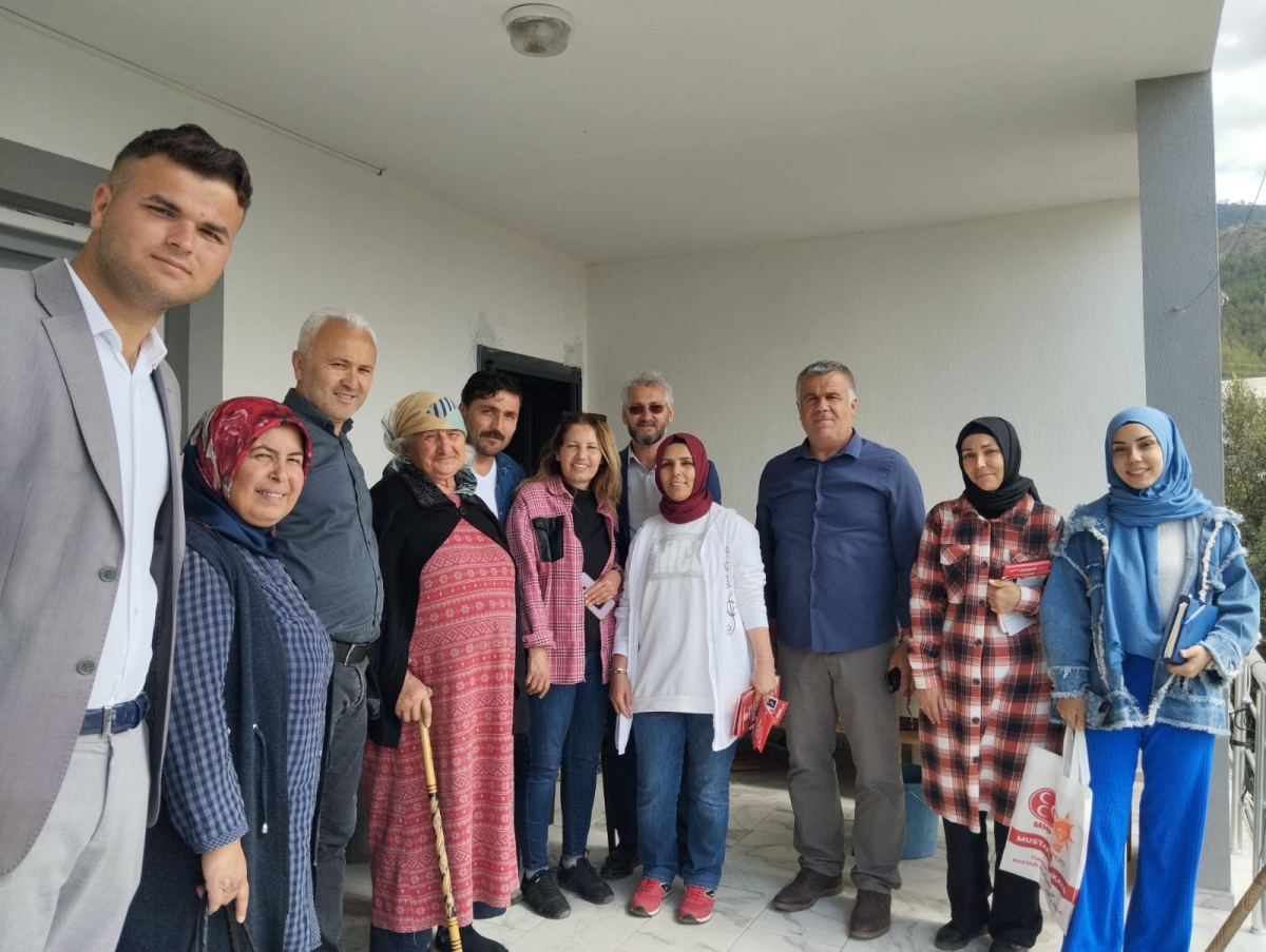 Cumhur İttifakı Bozyazı Belediye Meclis Üyesi Adayları Dört Koldan Saha Çalışması Yapıyor..