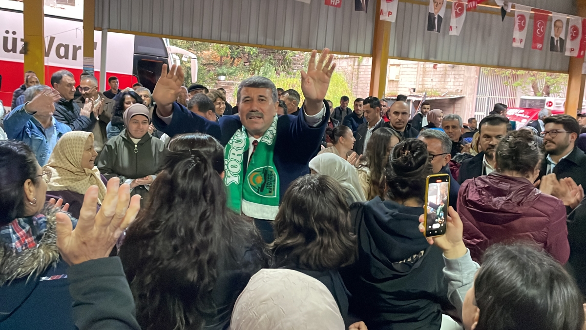 Hidayet Kılınç’a Miting Havasında Karşılama..
