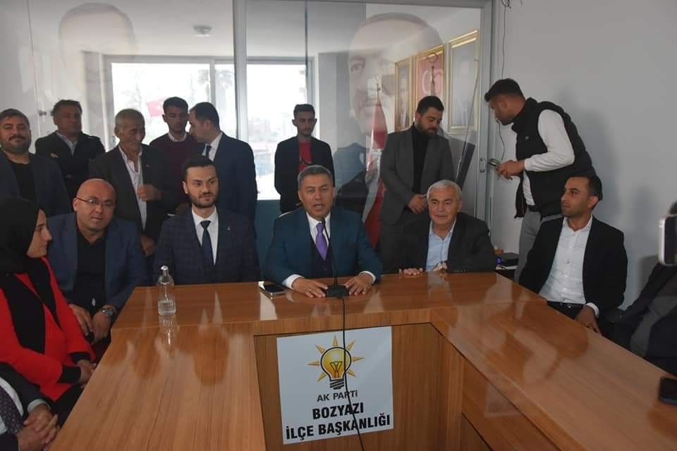Mustafa Sever’den Bozyazı Adayı Çetinkaya’ya Destek..