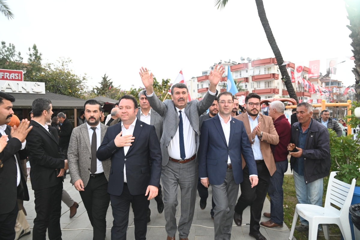 Anamur Belediye Başkanı Hidayet Kılınç Zaferini İlan Etti