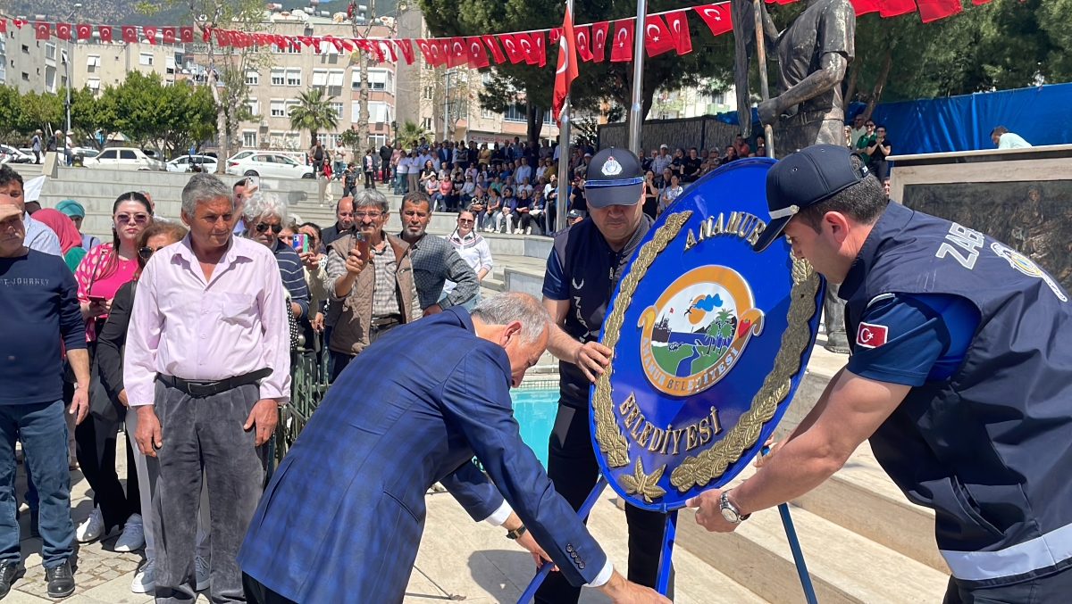 Anamur Belediye Başkanı Durmuş Deniz Belediyeyi Devraldı..