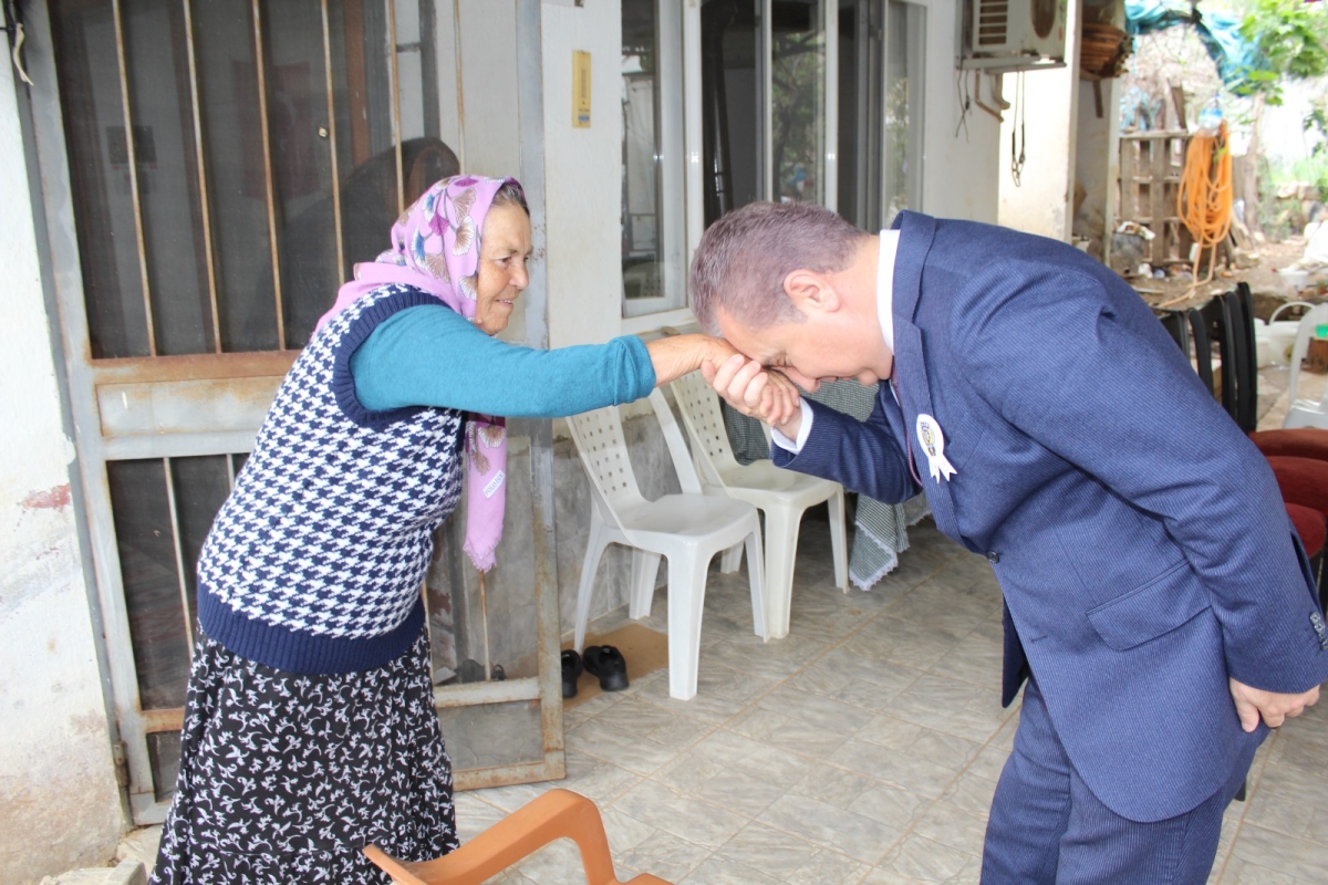İlçe Protokolünden Ramazan Bayramında Şehit ve Gazi Ailelerine Ziyaret