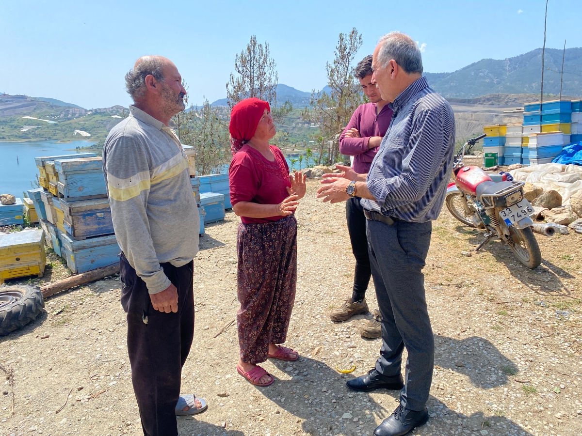 Başkan Deniz, Seçim Sonrası Teşekkür ziyaretlerine Devam Ediyor..