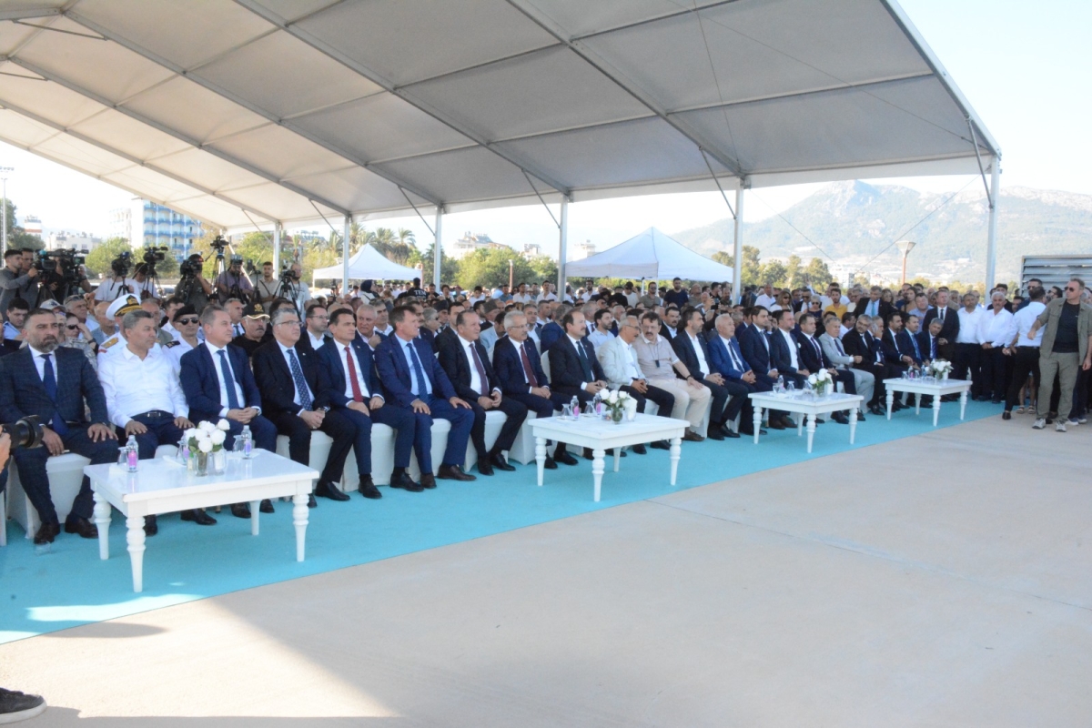 Anamur Feribot ve Deniz Uçağı İskelesi Törenle Açıldı..