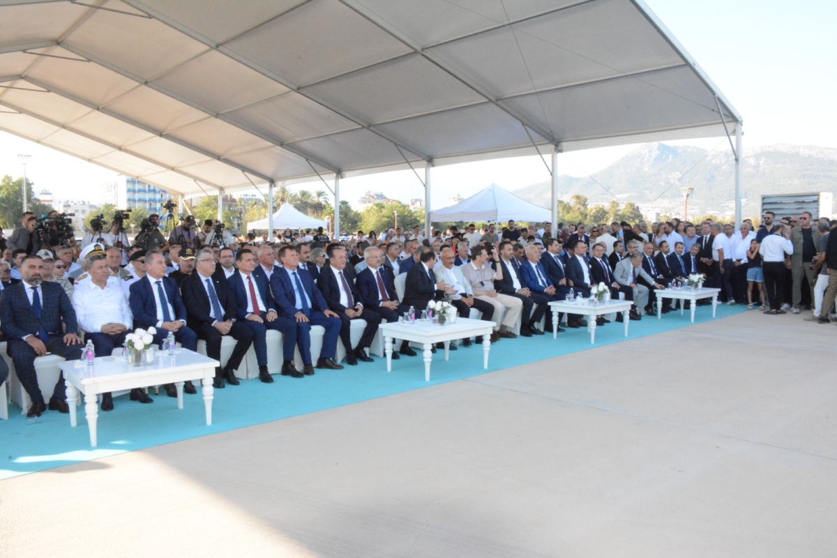 Anamur Feribot ve Deniz Uçağı İskelesi Törenle Açıldı..