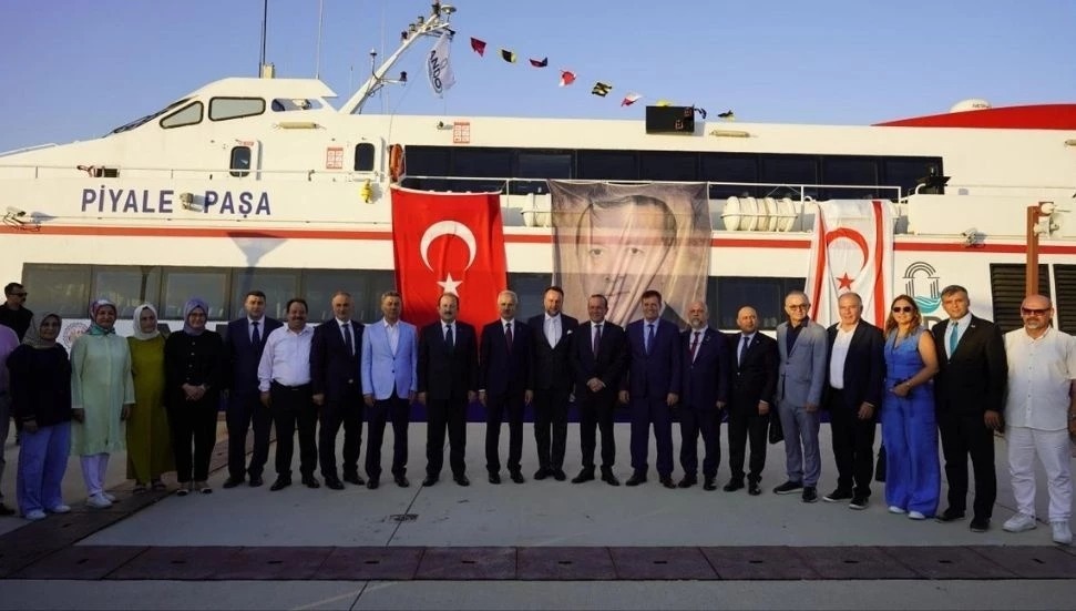Anamur Feribot ve Deniz Uçağı İskelesi Törenle Açıldı..