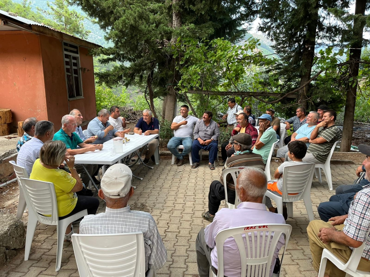 Başkan DENİZ, Boğuntu Mahallesinde Vatandaşlarla Bir Araya Geldi..