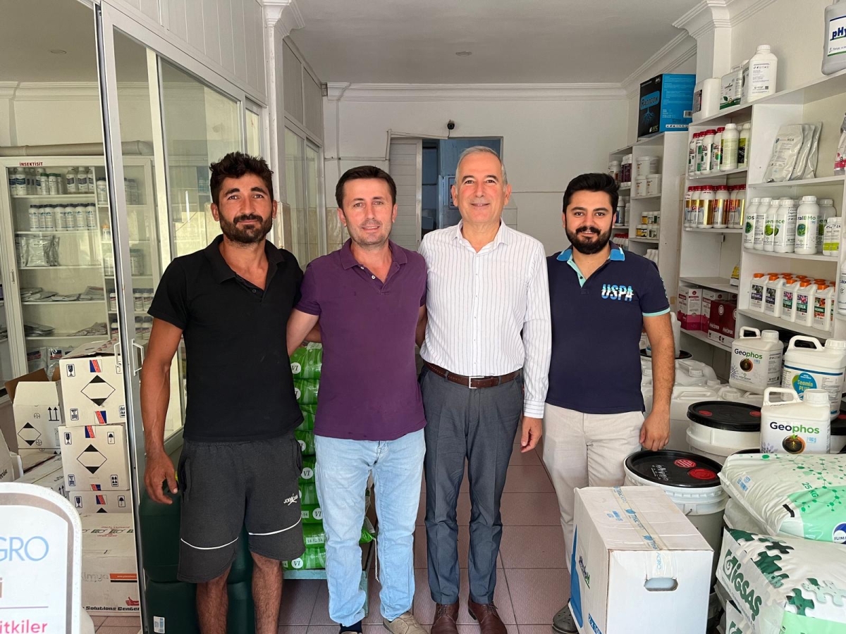 Başkan Deniz Esnaf Ziyareti.