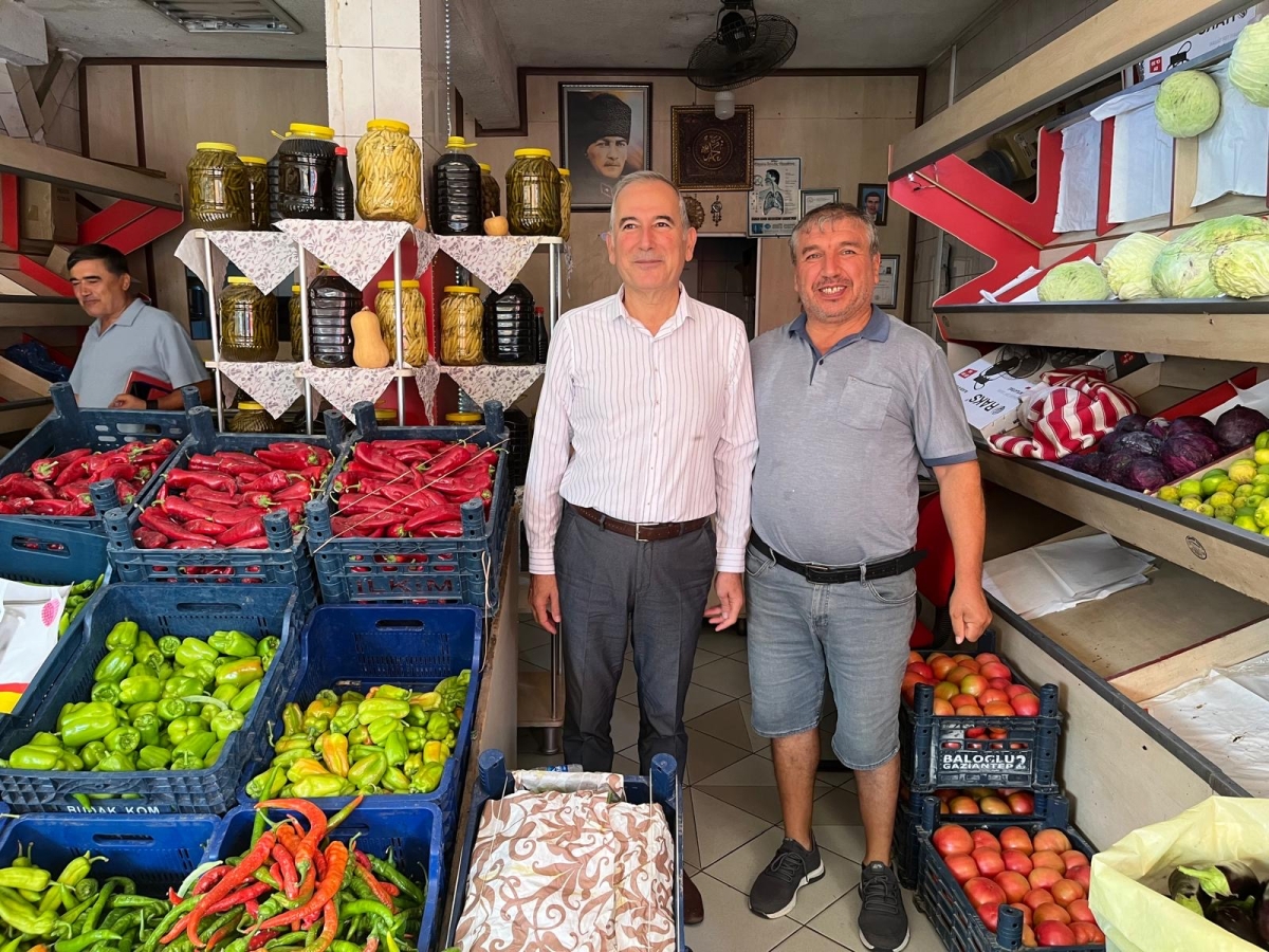 Başkan Deniz Esnaf Ziyareti.