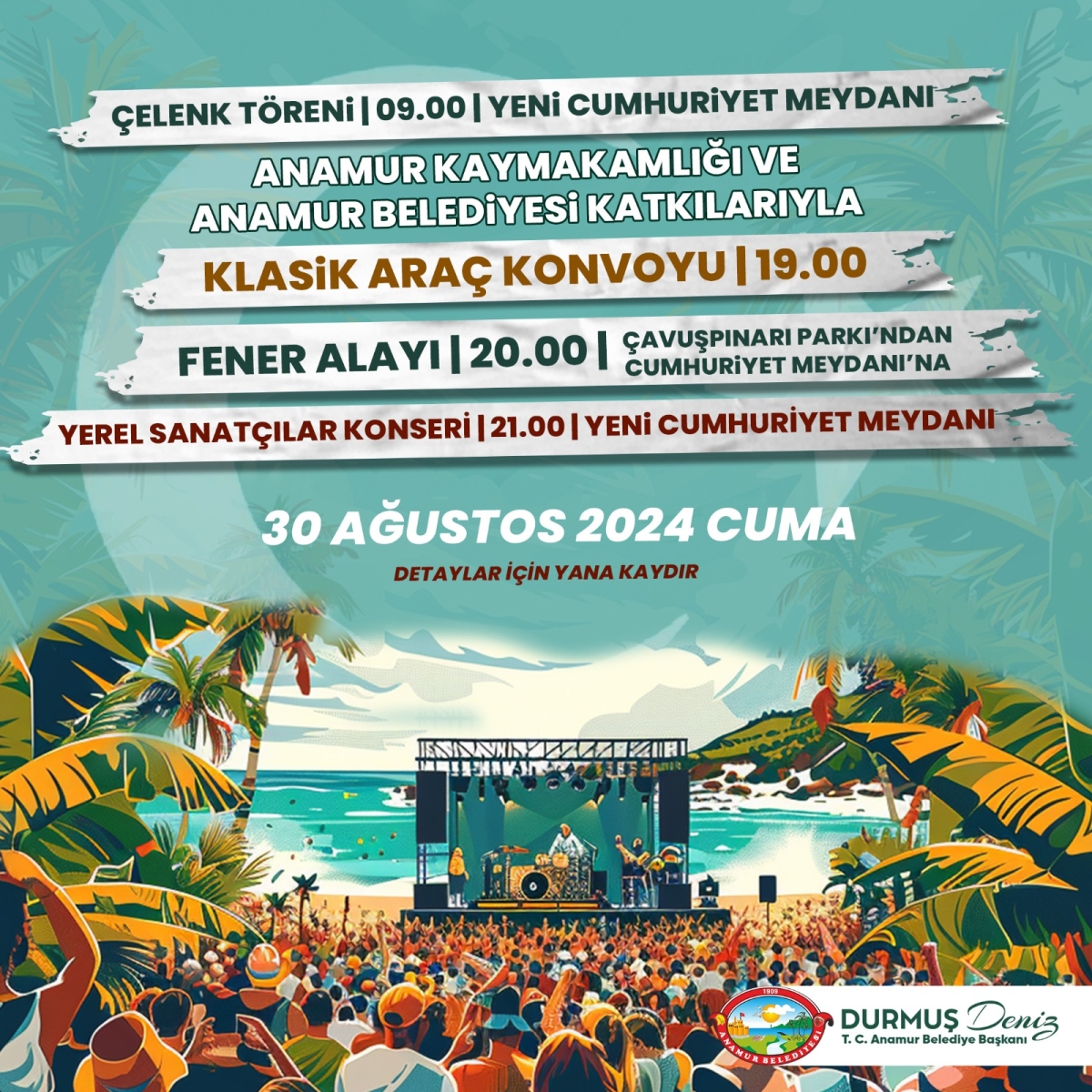 Anamur 30 Ağustos