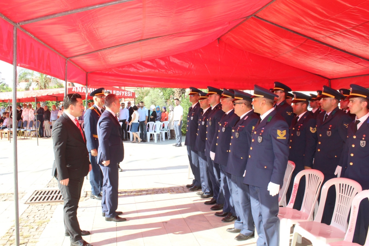 Anamur'da 30 Ağustos Zafer Bayramı Törenle Kutlandı..