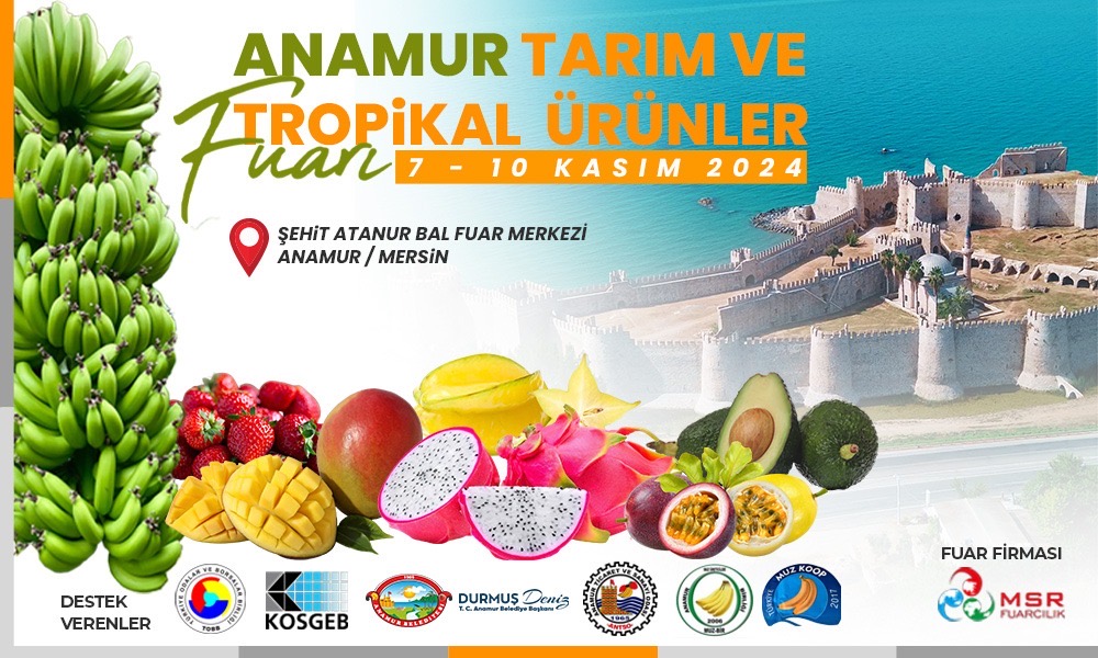 Anamur Belediyesi “Tarım ve Tropikal Ürünler Fuarına” Hazırlanıyor..