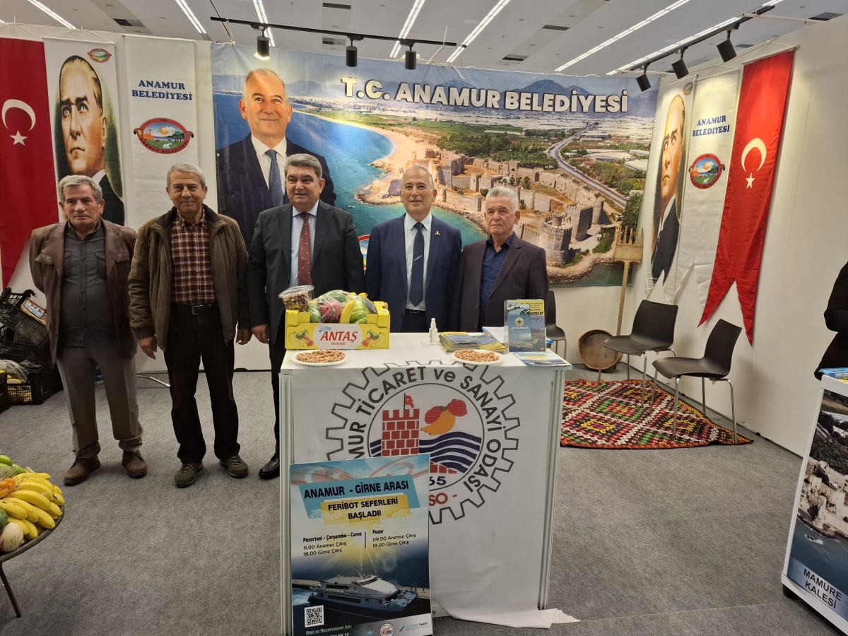 Ankara Expo da, Anamur Standı’na Büyük İlgi..