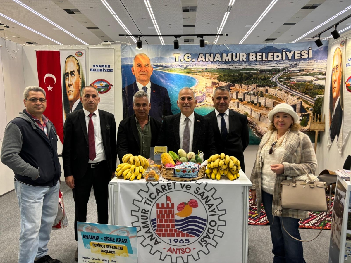 Ankara Expo da, Anamur Standı’na Büyük İlgi..