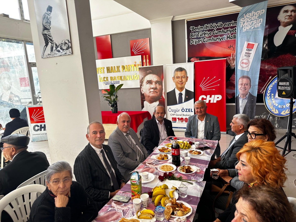CHP Anamur Öğretmenleri Ağırladı..