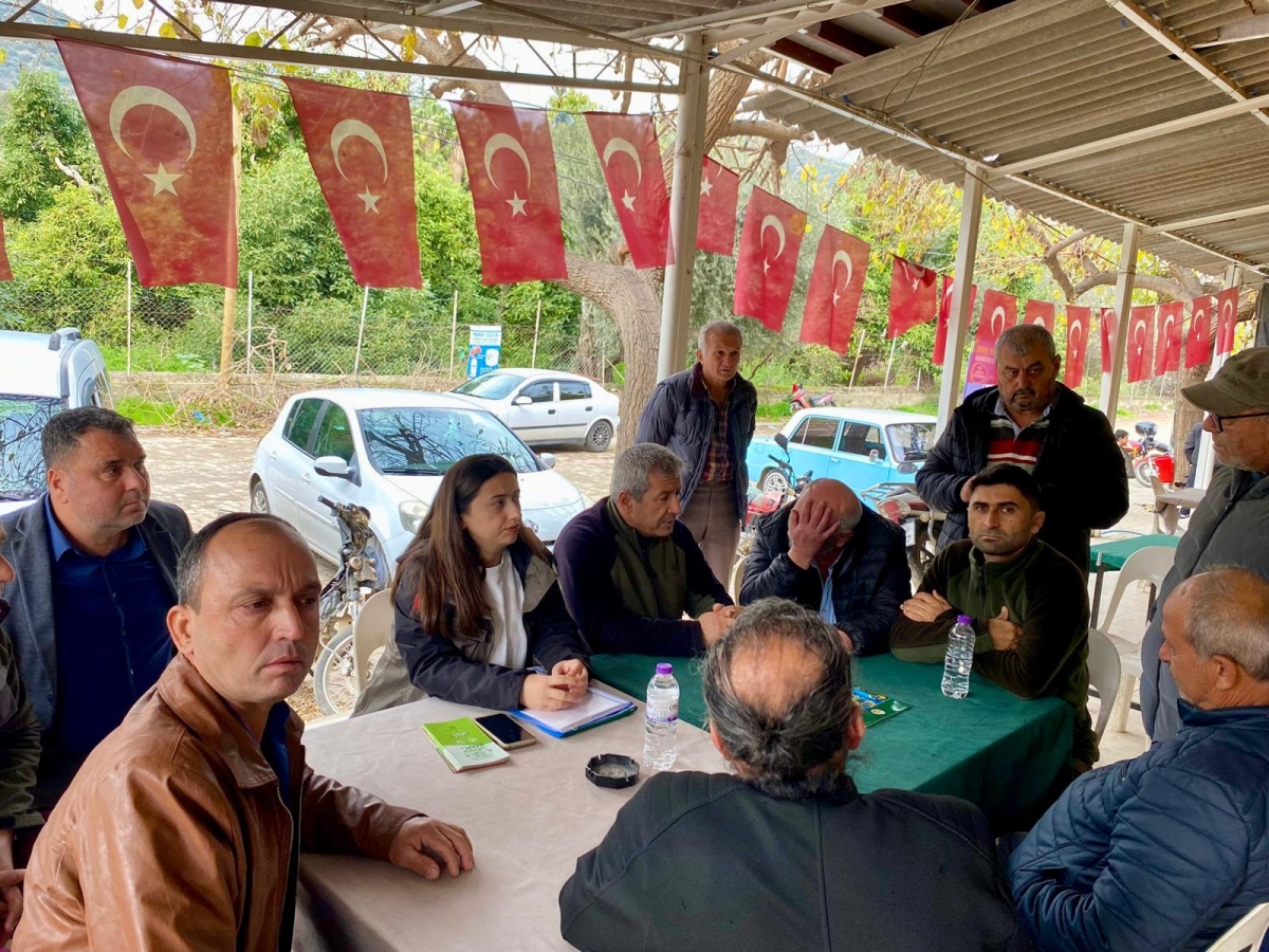 Anamur’da Kırsal Mahallelerde Orman Yangınını Önlemek Üzere Toplantılar Ypılıyor..
