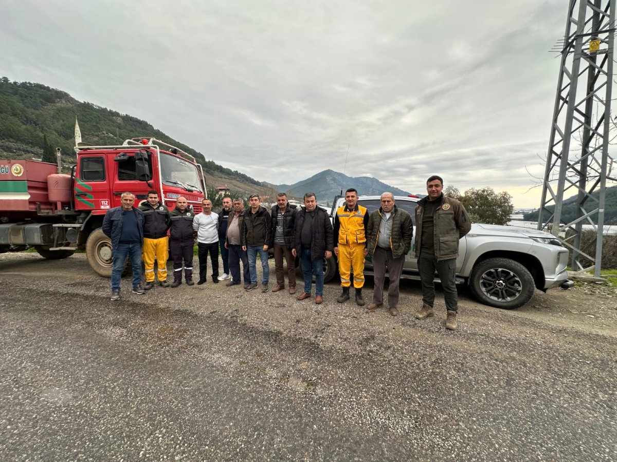 Anamur’da Kırsal Mahallelerde Orman Yangınını Önlemek Üzere Toplantılar Ypılıyor..